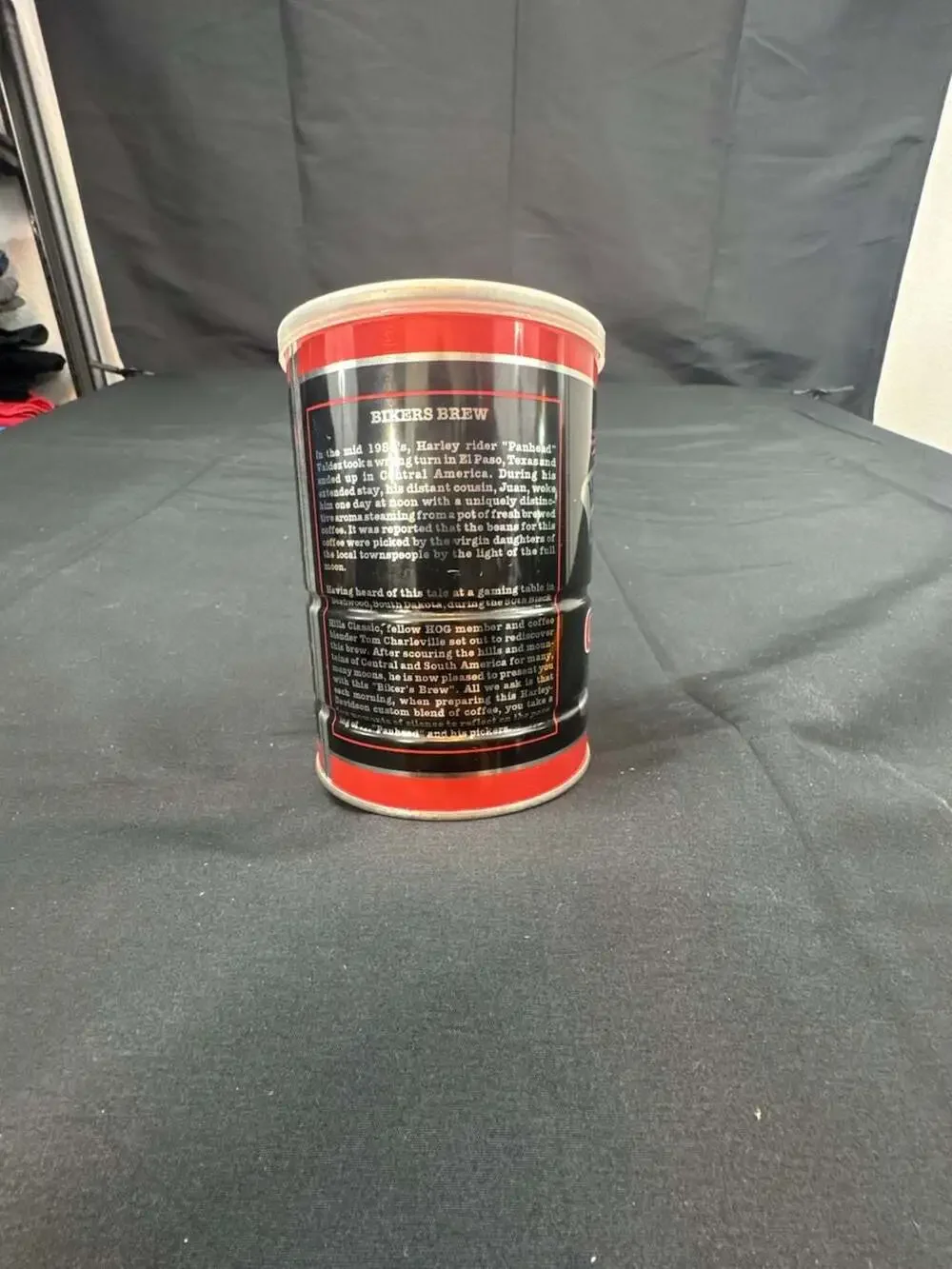 Vintage Harley-Davidson Genuine Coffee Custom American Blend Tin-can 13 oz *NEW*